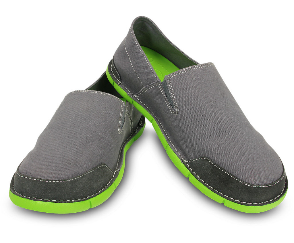 Crocs Herren Cabo charcoal volt green